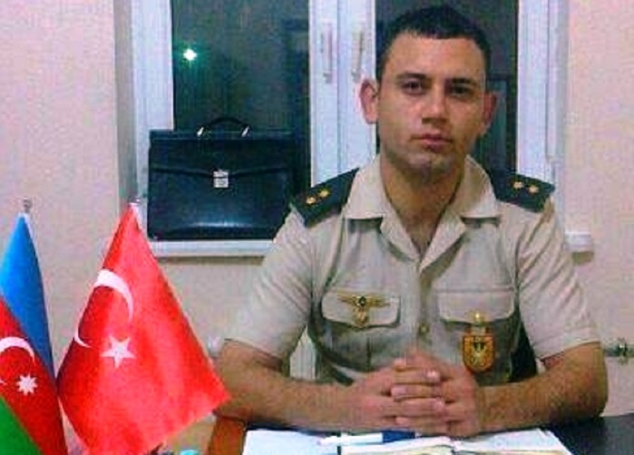 Cəbhədə şəhid olan baş leytenantın FOTOLARI
